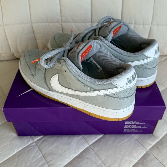 Dunk Low Pro ISO SB 'Wolf Grey Gum', Mens 9 - Picture 5 of 6